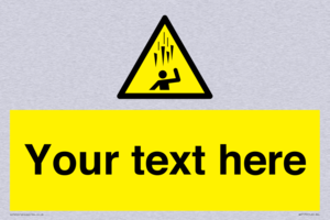 Custom Falling Ice sign